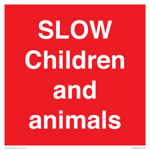 SLOW Children and animals